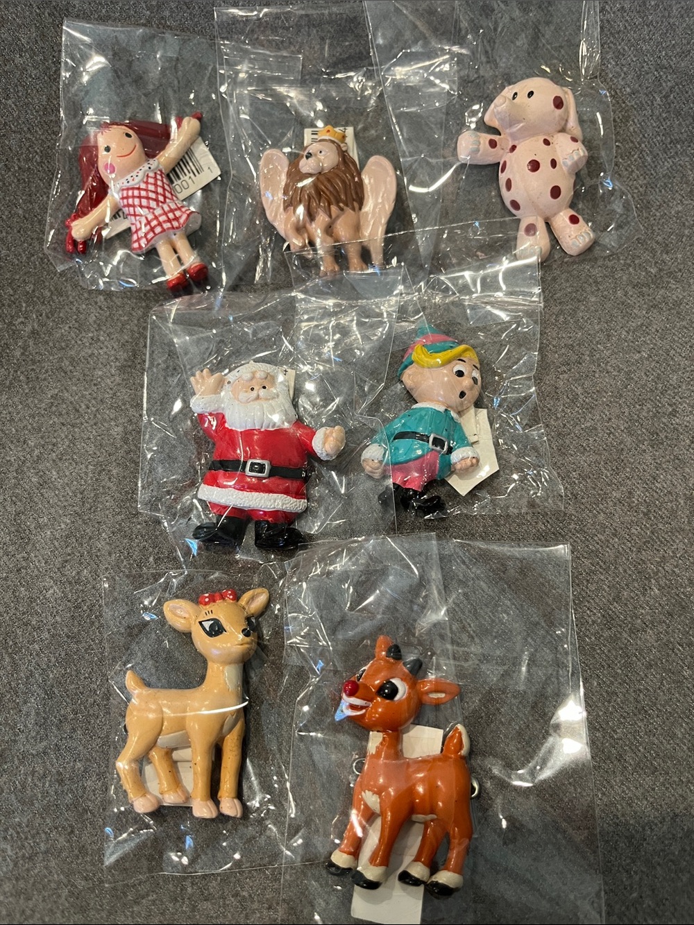 Vintage Rudolf & Island of Misfit Toys Pin Bundle